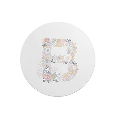 Questo Casa, Round Digital Printed Mouse Pad, Non-Slip Base, for Office and Home, Diameter:22cm