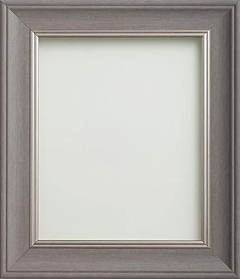 Frame Company Drummond Photo Frame, Gunmetal Grey, A3 (16.5x11.75 inch), fitted with perspex