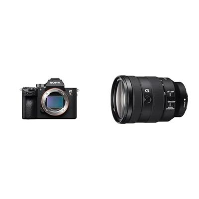 Sony α 7RIII | Fotocamera con obiettivo intercambiabile mirrorless full-frame (42,4 MP, Eye AF, 10 fps, 4K 30p), Nero ILCE-7RM3A & Obiettivo costante F4 Full Frame E-Mount da 24-105 mm SEL24105G