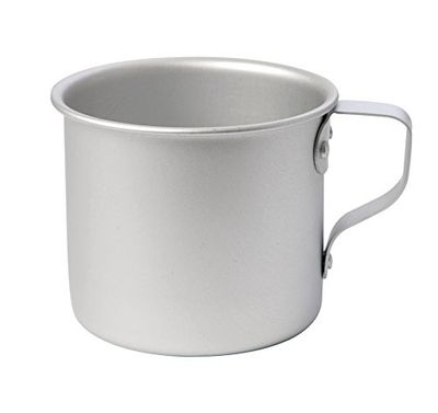 Bo-Camp 6101550 Goblet, Unisex, Plata, diámetro 8 cm