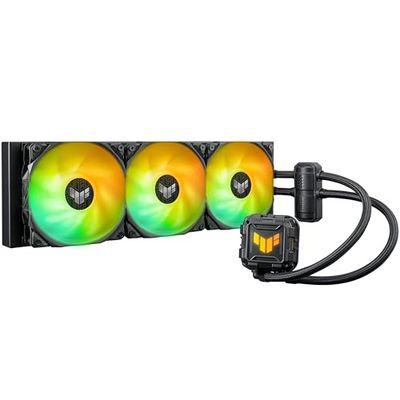 ASUS TUF Gaming LC II 360 ARGB - Sistema de refrigeración líquida (Aura Sync y tres ventiladores para radiador TUF Gaming ARGB de 120 mm)