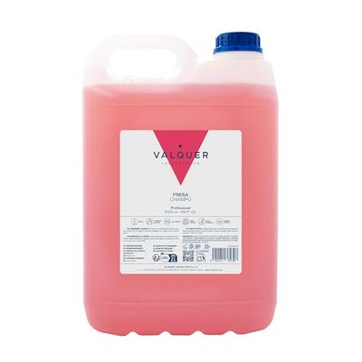 Valquer Profesional Shampoo speciale alla fragola per parrucchiere | Shampoo professionale 5000 ml
