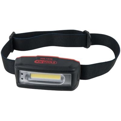 KS Tools 550.1236 STRIPE LED-accu-hoofdlamp met bewegingssensor, 220 lumen