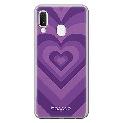 ERT GROUP mobiltelefonfodral för Samsung A20e originalt och officiellt licensierat Babaco mönster Hearts 007 optimalt anpassad till formen på mobiltelefonen, fodral tillverkad av TPU-plast