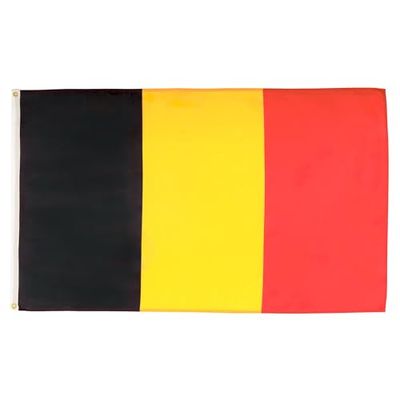 BANDIERA BELGIO 150x90cm - GRAN BANDIERA BELGA 90 x 150 cm Poliestere leggero - Bandiere - AZ FLAG