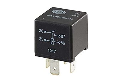 HELLA Relé, corrente de trabalho - 12 V - 4 polos - contacto de fecho - 4RA 933 332-101