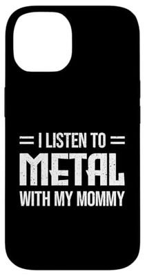 Metalero Desde Bebé - Rockeando con Mamá Como un Pro Carcasa para iPhone 14