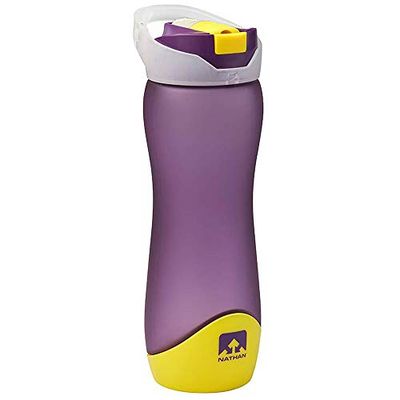 Nathan Streamline Frosted Tritan Botella, Unisex Adulto, Morado (Imperial Purple), 600 ml