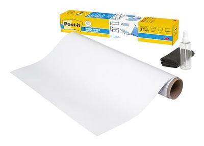 Lavagna in rotolo Post-it Easy Erase, bianca, 121.9 cm x 182.9 cm, 1 rotolo/confezione