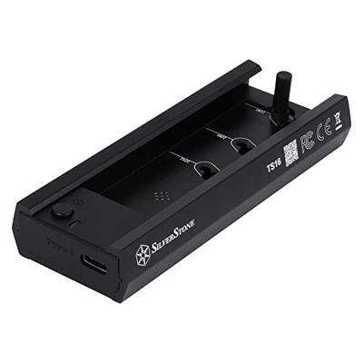 Silverstone TS16 Enceinte ssd Noir M.2