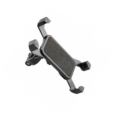 Brightium Soporte articulado para móvil de Bicicleta, Ajustable, Resistente y fácil de Instalar; Ideal para navegación y Uso Multimedia en Ciclismo.