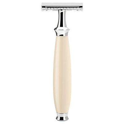 Mühle Maquinilla de Afeitar Clásica Purist, Resina de Color Marfil, Estándar