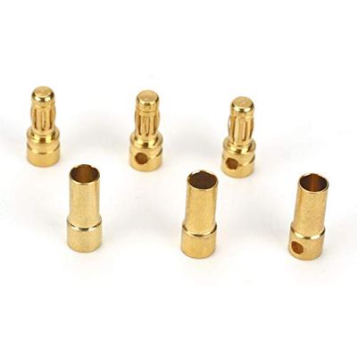 Dynamite - Juego de Conectores Dorados de 3,5 mm (3)