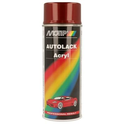 MoTip Car Paint 400ml Aerosol - Kompakt Red Metallic