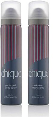 Taylor of London - Chique Fragrance for Women- 75ml Body Spray, by Milton-Lloyd (Pack of 2)