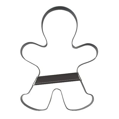 Städter 041332 Emporte-pièce en Acier Inoxydable avec poignée en Forme de Petit Bonhomme 20,5 cm