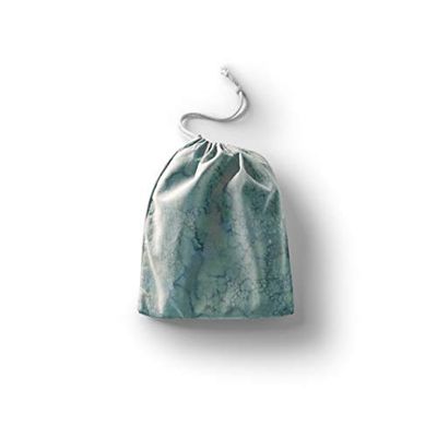 Bonamaison Printed Cotton Produce Bag with Drawstring, Reusable Grocery Bag, Biodegradable Eco-Friendly Bags, Travel Pouch, Sachet Bags, Shopping Bag, Eco Friendly, Foldable, Size: 30x40 Cm