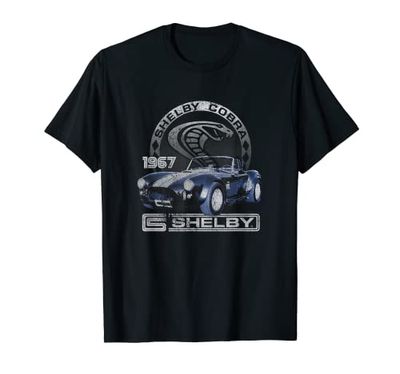 Shelby Cobra 1967 Classic Car Vintage Distressed Logo Camiseta