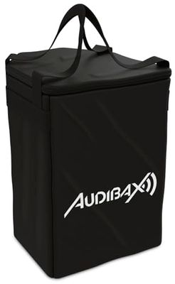 Audibax Atlanta Case Go - Funda para Altavoces para Roma 80 y Bose S1 Pro - Funda de Transporte Protectora de Poliéster - Resiste a Arañazos y Rozaduras - Cremallera Resistente y Transporte Cómodo