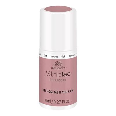 Alessandro Vernis à Ongles UV/LED Striplac Peel/Soak Rose me if you can 48-111