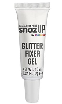 Snazaroo Bio Glitter Face and Body Paint, Gliter Fixer, 10ml