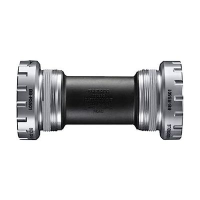 SHIMANO 4550170640620, Movimento Centrale Road TIAGRA RS501 ITA 70mm Silver Unisex Adulto, Nero, TU EU