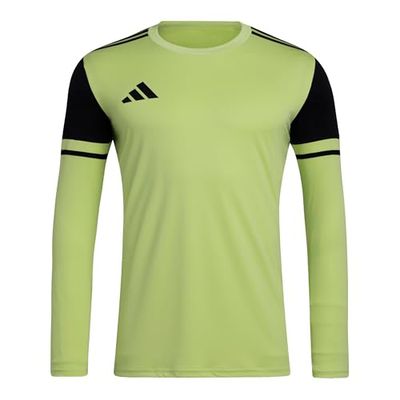 adidas Uomo SQUADRA25 Goalkeeper Jersey Long Sleeve, Pulse Lime/Black, M