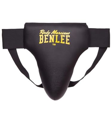 BENLEE Rocky Marciano Tiefschutz Adam Coquilha de boxe, cor preta, tamanho m
