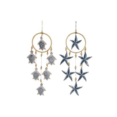 DECORACION COLGANTE ALBASIA RATAN 25X2X65 2 SURT.