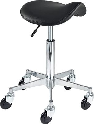 Efalock Clic Tec Sadd.Comfy Tabouret à roulettes en aluminium Taille M