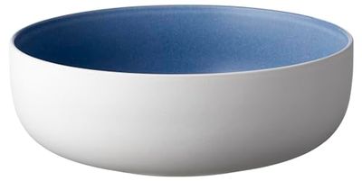 Studio Round North Saladier Dia 25 cm Matte white/Matte river