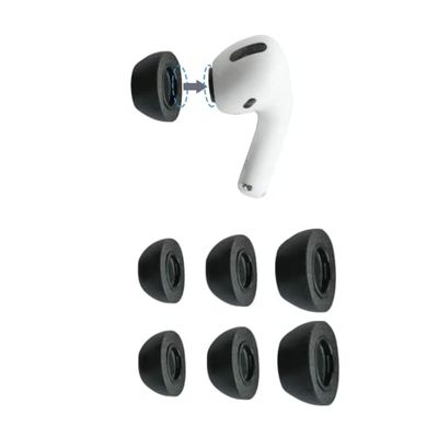 Comply Embouts en mousse de qualité supérieure, compatibles avec les AirPods Pro, toutes tailles, 3 paires - Taille : Assortie