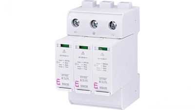 Descargador de sobretensiones fotovoltaico tipo 2 C ETITEC M T2 PV 1100/20 Y 002440515 eti-polam 3838895839415