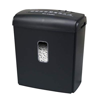 Destructeur de Documents Coupe croisée 8 Feuilles bac 15 litres WAYTEX