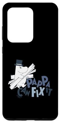 Custodia per Galaxy S20 Ultra Moomin Pappa Can Fix It Testo Blu