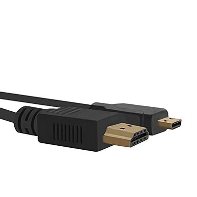 Qoltec HDMI – Micro-HDMI M/M 1 M – HDMI-kabels (HDMI, Micro-HDMI, Mannelijk, Mannelijk, Rechts, Rechts)