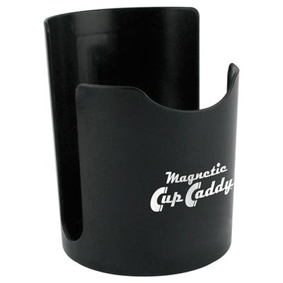 Master Magnetics 7583 Magnetic Cup Caddy Holder - Black - Keep Your Favorite Beverage at Hand