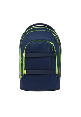Satch Pack Schulrucksack Toxic Yellow Sac à Dos Unisex-Adult, Bleu, One Size
