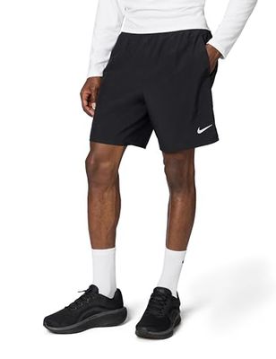 Nike DF Challenger Pantaloncini, Nero/Nero/Nero/Reflective S, L Uomo