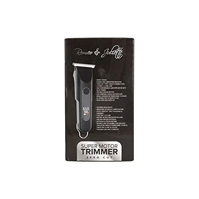 Albi R&J Tondeuse à cheveux Super Motor Trimmer Zero Cut Argent