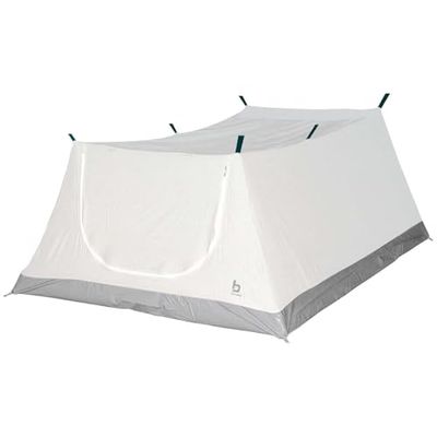 Bo-Camp - Tente intérieure - Caravane pliante - 1 pers. - 1,92x1,02x0,78 mètres, Gris