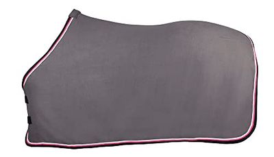 PFIFF 101496 Pauline - Coperta in pile per cavalli, colore: grigio 125