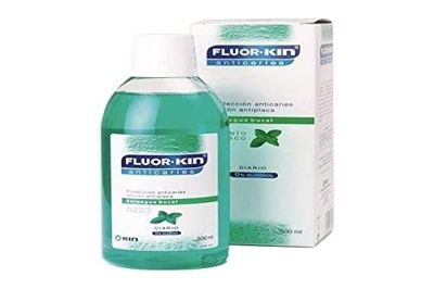 FLUORKIN ENJUAGUE DIARIO MENTA 500 ML. PARA2