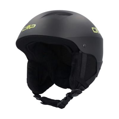 CMP Yj-2 Kinderskihelm - 3B17894, Unisex-Youth Skihelm, zwart, S