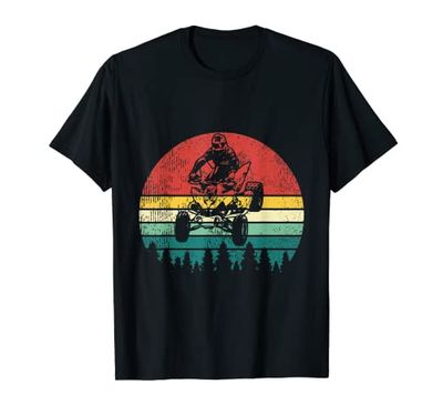 Retro Quad Biking Offroad ATV Rider Regalo Camiseta