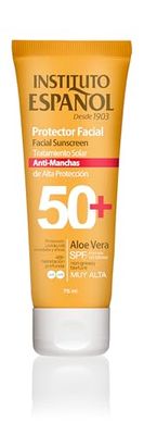 Tubo di protezione facciale antimacchia Spf50+ 75 ml