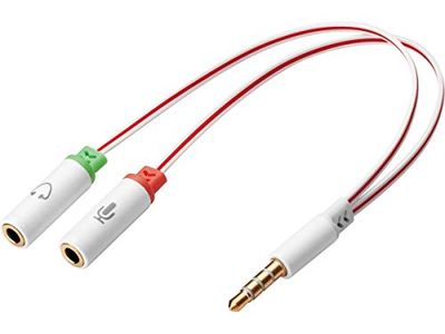 Sandberg 508-59 Adattatore Audio, Bianco