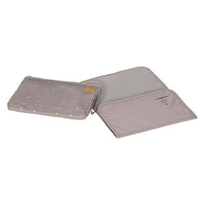 LÄSSIG Baby Nappy Bag with Changing Mat for Travelling/Casual Changing Organiser Blocks Taupe 1106015237