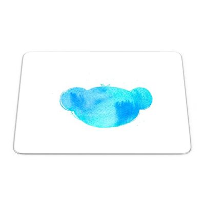 Bonamaison, Rectangle Pop Art Digital Printed Mouse Pad, Non-Slip Base, for Office and Home, Size: 22 x 18 cm