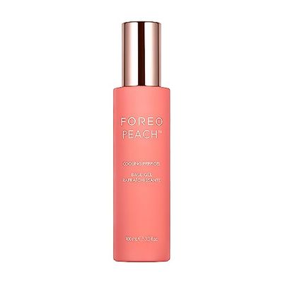 FOREO Peach Cooling Prep Gel, for Hair Removal Device, Calming, Hydrating, 17 Plant extracts, HA & Panthenol, Laser Hair Removal & IPL, During & Post Treatment Skincare, 100 ml